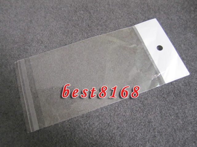 Poly Plast Retail Bag Packaging Package Transparent Clear för iPhone 12 11 XR XS Max X 7 6 Samsung S10 S20 Not 20 Läder Mjukt hårt fall