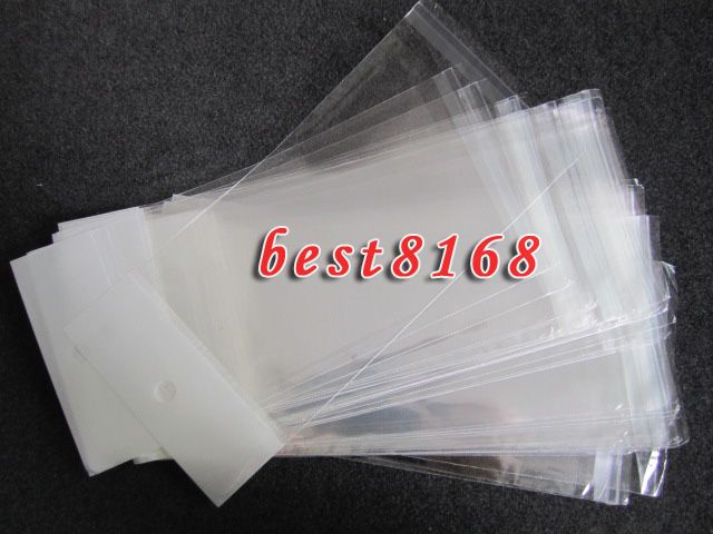 Clear PP Poly Plastic Plast Retail Bag Packaging Package för Samsung Galaxy S23 S22 Obs 20 iPhone 15 14 13 12 11 X XR XS 7 5 5S 6 6S PLUS Fall täcker 500 st