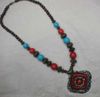 Traditional Ethical Necklace Tibetan Jewelry Woman Pendant necklace jewelry LOWEST PRICE SHIP WITHIN 1 BUSINESS DAYS 22 pcs/lot #3399