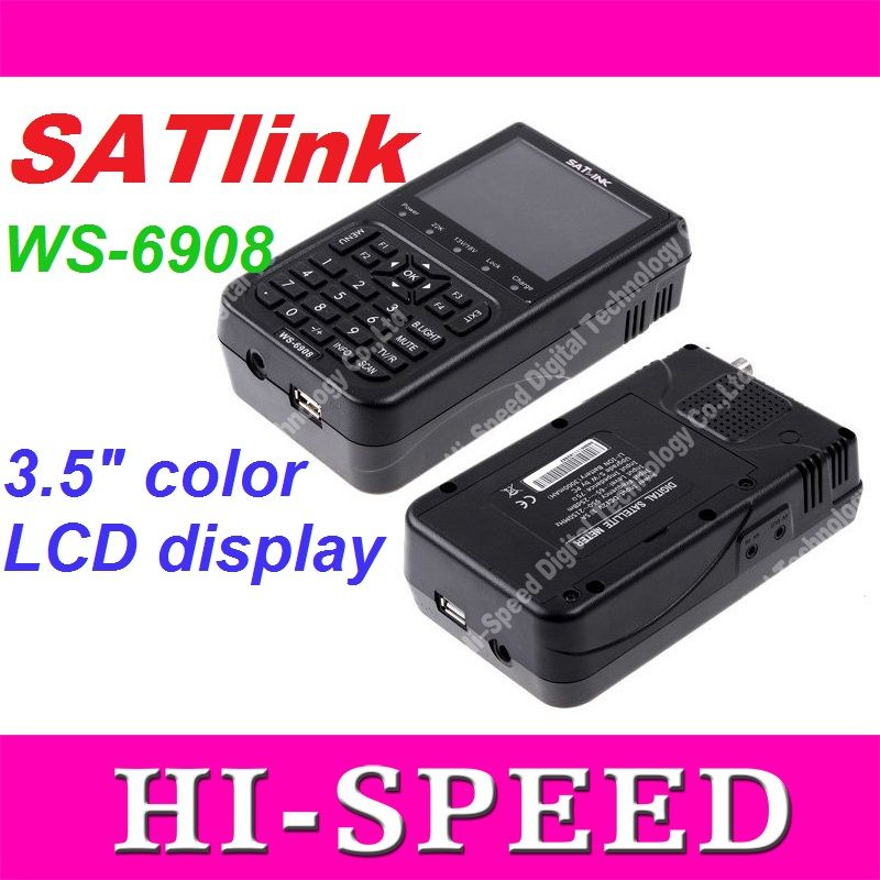 SATlink WS 6908 WS6908 WS 6908 3.5 Inch DVB S FTA ...