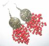 Beaded dangle örhängen mode smycken tillbehör gåva Massor av design blandade 40pairs / lot # 1992