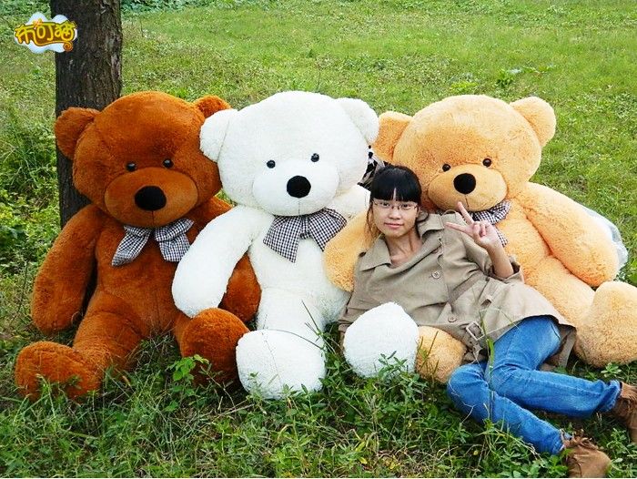 brown giant teddy bear