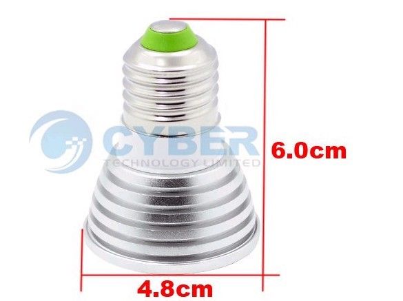 Cheap brand new LED 3W RGB spotlight E27 E14 GU10 Remote Control RGB Flash LED Spot Light BULB LAMP4134909