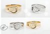 The most popular mixed color gold & silver belt belt buckle ring 100pcs