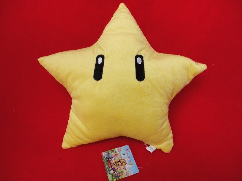 2019 Super Mario Star Plush Toy Mario Stars Plush Five Stars Plush