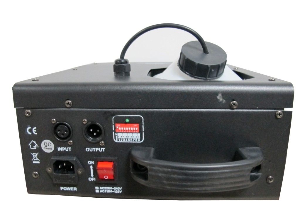 1500W dimma maskinsteg effekt maskin upp rök Ouput, fjärr / tråd / dmx512