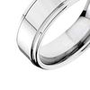 Popular High Polish&Satin Cobalt Chrome Rings Engraved Men's Engagement Band 8mm WRCCR0042 Top Sales