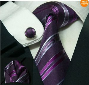 Men's South Korea Silk Tie Set NeckTie Hanky cufflinks Neck Tie +Hanky+Cufflinks+Bar 10sets/lot#1994