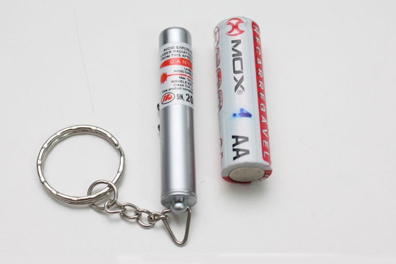 Best Price New 2 In 1 White LED Light And Red Laser Pointer Pen