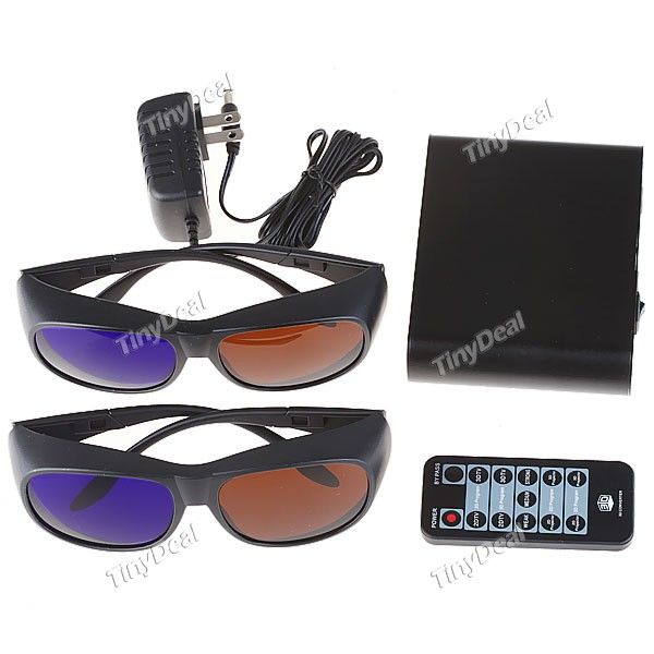 3d converter for tv with glass