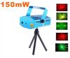 150mw Mini Red-Green Ruchome Party Laser LED Stage Light DJ Disco Dance Floor Lights Wakacje Żarówka