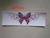 40PCS / Lot Butterfly Wall Stickers Bilklistermärke 40 * 12cm Bilfönster Klistermärken Vehicle Emblem