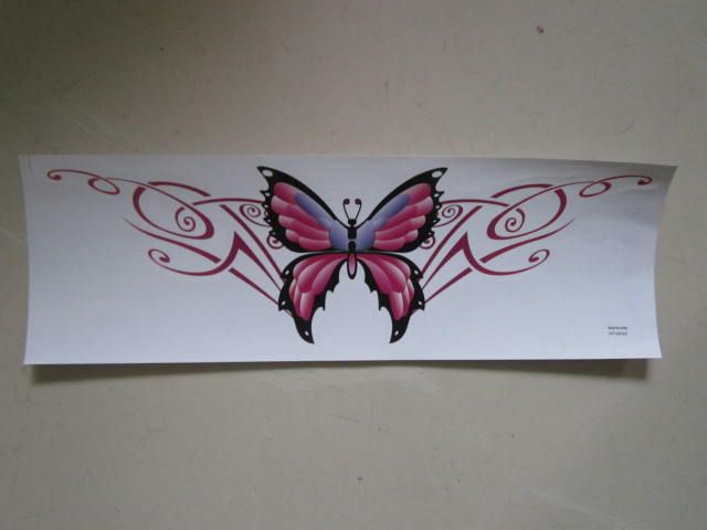 40 TEILE/LOS Schmetterling Wand Aufkleber Auto Aufkleber abziehbilder 40*12 cm Auto Fenster Aufkleber fahrzeug Emblem