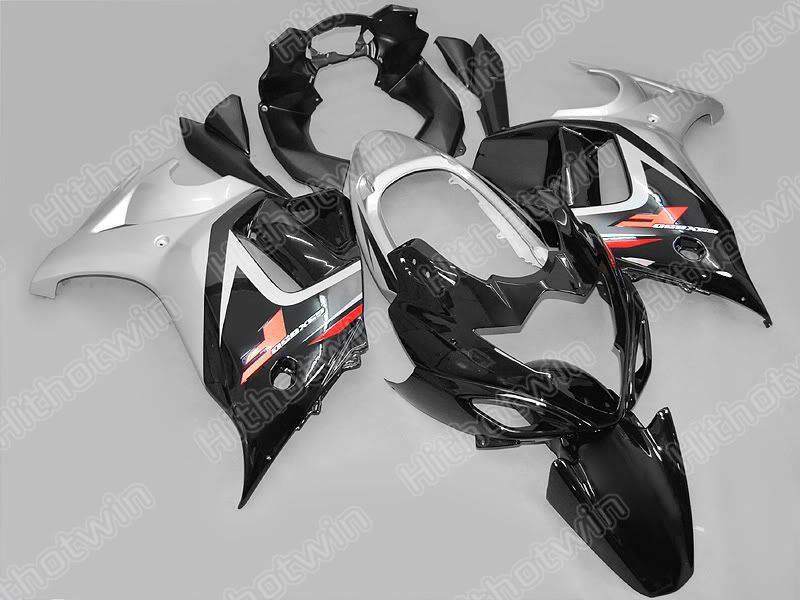 Free ship Black silver Motorcycle fairings kit for suzuki GSX650F 08 09 GSXR650 GSX 650F 2008 2009 Full set