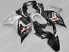 Gratis fartyg Black Silver Motorcycle Fairings Kit för Suzuki GSX650F 08 09 GSXR650 GSX 650F 2008 2009 Full Set