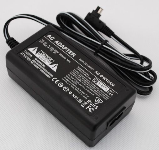 Livraison gratuite AC-PW10AM adaptateur secteur pour Sony A230 A290 A300 A330 A550 A850 027242753426