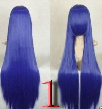 blue violet wig