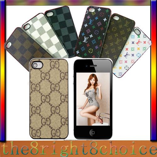 Gentility But Cheap Louis Vuitton Square LV GUCCI Mobile Phone Shell Case Cover For Iphone 4/4g ...