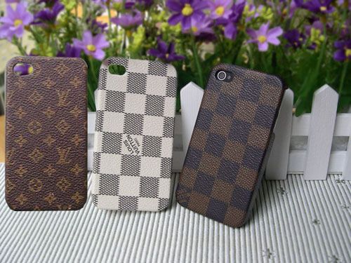 Gentility Multicolor Louis Vuitton Square Lv Gucci Mobile Phone Shell Case Cover For Iphone 4 4g