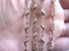 Hurtownie - Antique Bronze Fale Naszyjnik Łańcuchy (3mm) Do biżuterii Making 16Fet / Lot