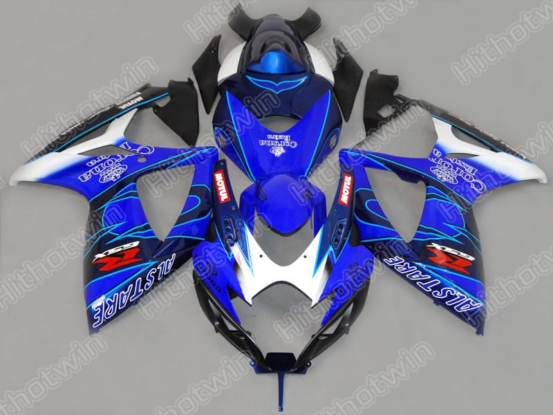 Fairing Kit For GSXR600 GSXR750 K6 2006 2007 GSXR 600 GSX ...