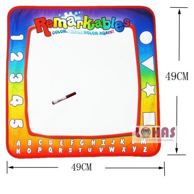 2019 Remarkables Drawing Mat Kids Doodle Pads Reusable Draw Doodle Mats