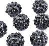 10mm 12mm 14mm 16mm Basketball Wives Earrings DIY Resin Spacer Pärlor 1200pcs