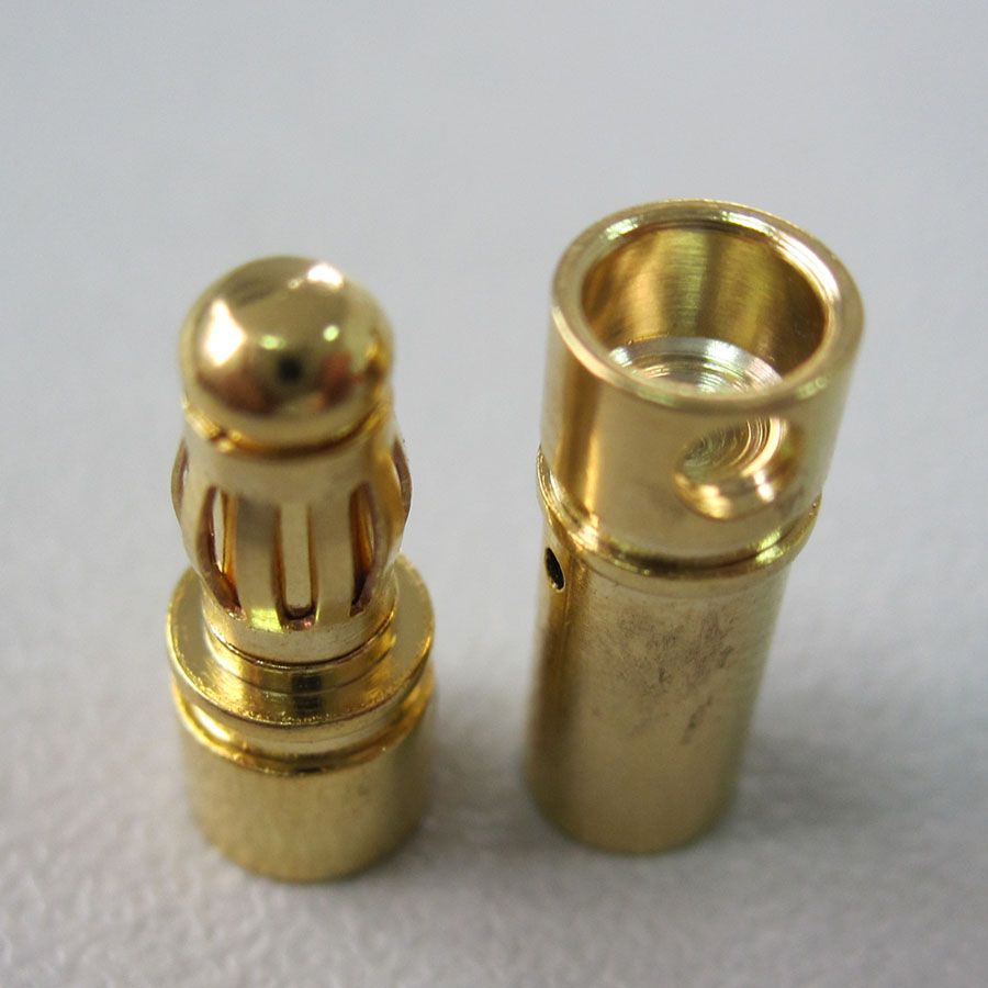 3.5mm Gold Banana Connector 3.5mm Banana Plug Factory Price From