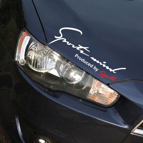 Vinyl Car Stickers and Decals Car Racing Graphics Sticker Decal Produced by Sports