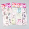 100 stks / partij Mix Designs Nail Art Sticker Decal Water Slide Tijdelijke Tattoos Stickers