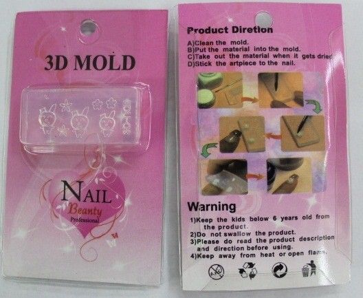 3D Mould Nail Art Decorations - wide 8