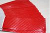 150pcs / lot opvallende reflecterende lijm gevaar Waarschuwing tape rood wit 30 * 5cm