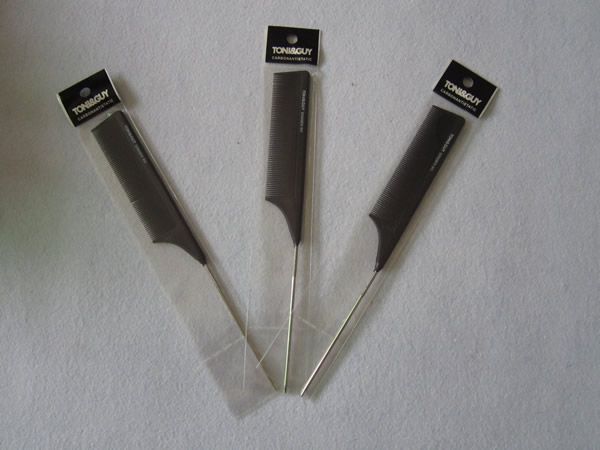 Profesjonalny Fryzjerstwo Drobne Zębate Metal Pin Ogon - Sygnalizacja włosów Comb / Hair Extensions Grzebień