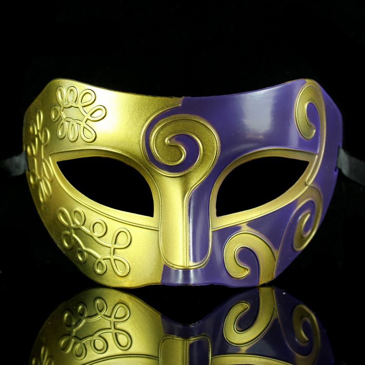 Classic Mens Jazz Mask For Halloween Masquerade Dance Party