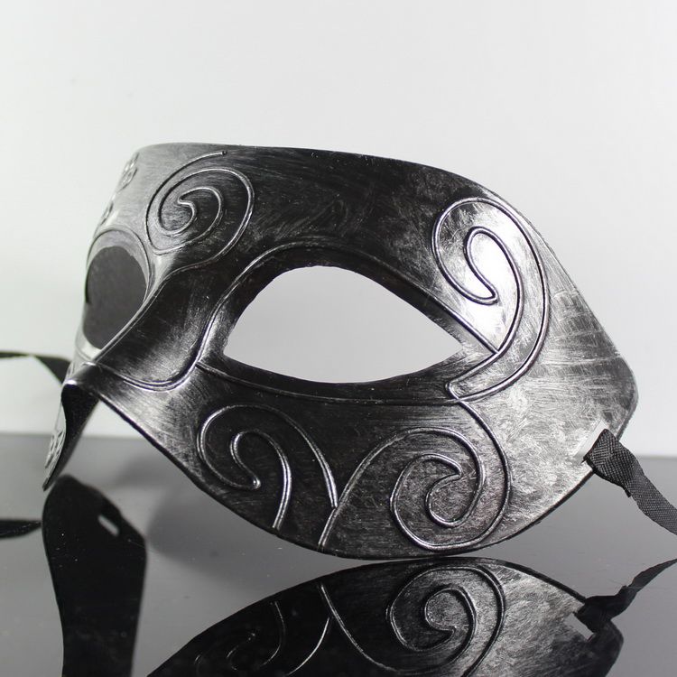 Classic Mens Jazz Mask For Halloween Masquerade Dance Party