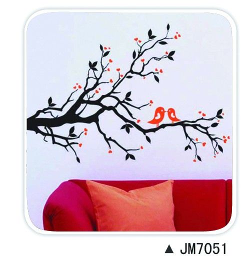 Wall Art Flowers jm7051 wall art mural flowers pvc wall papers stickers removable Wall Art Flowers jm7051 wall art mural flowers pvc wall papers stickers removable