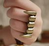 Newest Vintage Zombie Vampire Teeth Double Finger Rings Stylish Women's Stock 2 color 30pcs/lot