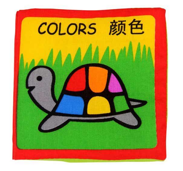 Color Cute Handmade Cloth Fabric Books Book For Children Kids Toy New