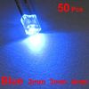 envío libre 100Pcs 2x3x4mm RoHS LED azul de la lámpara cumplimiento larga vida