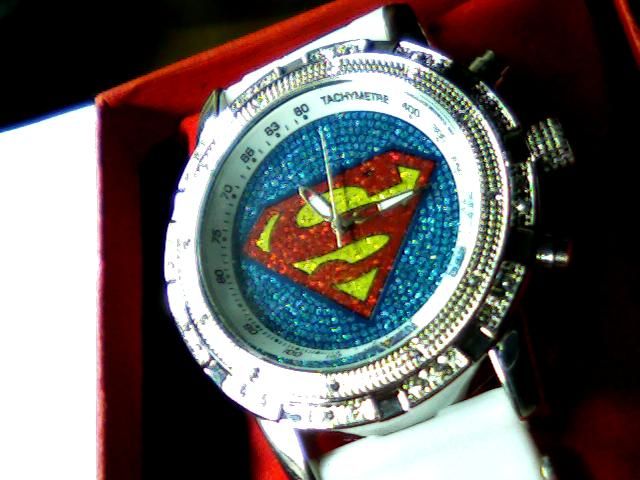 superman digital watch