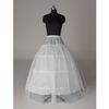 In Stock Gelin Petticoat Altluk 1 Katmanlı 3-kasnak Beyaz Net Crinoline Geleceğin Elbisesi ile Gidiş