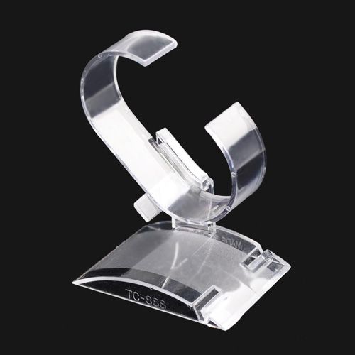 2019 Plastic Material Transparent Watch Display Stander Watch Holder