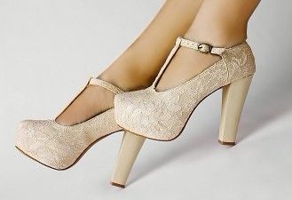 beige shoes heels