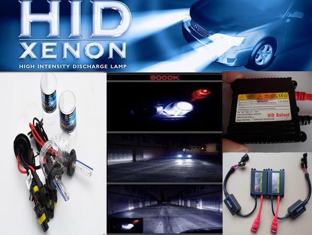 automobile headlight xenon hid conversion kit 12v dc 35w h7 4300k