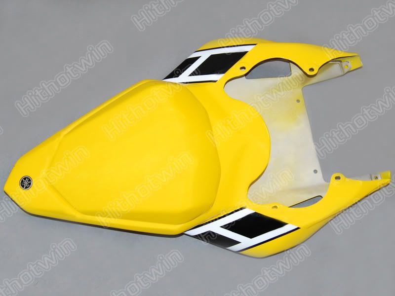 Yellow white ABS Fairings for 2006 2007 YZF R6 YZFR6 06 07 YZFR 6 YZF-R6 full fairing kit bodywork