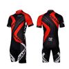 Hot Giant Red Outdoor Cykling Bike Jersey + Shorts Cykel S - 3XL