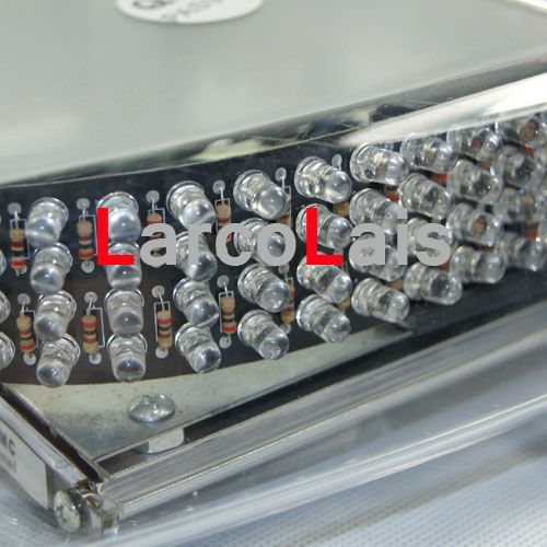 240 LED Car Dach Flash Strobe Magness Agencja EMS Light Shell Lighting Lights 240LED Amber White6091713