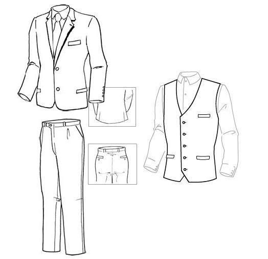 Groom Vest For Wedding Custom Made Vest For Men No.005 From Yanxiong ...