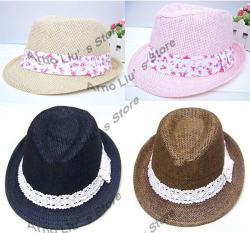 boys straw fedora hat