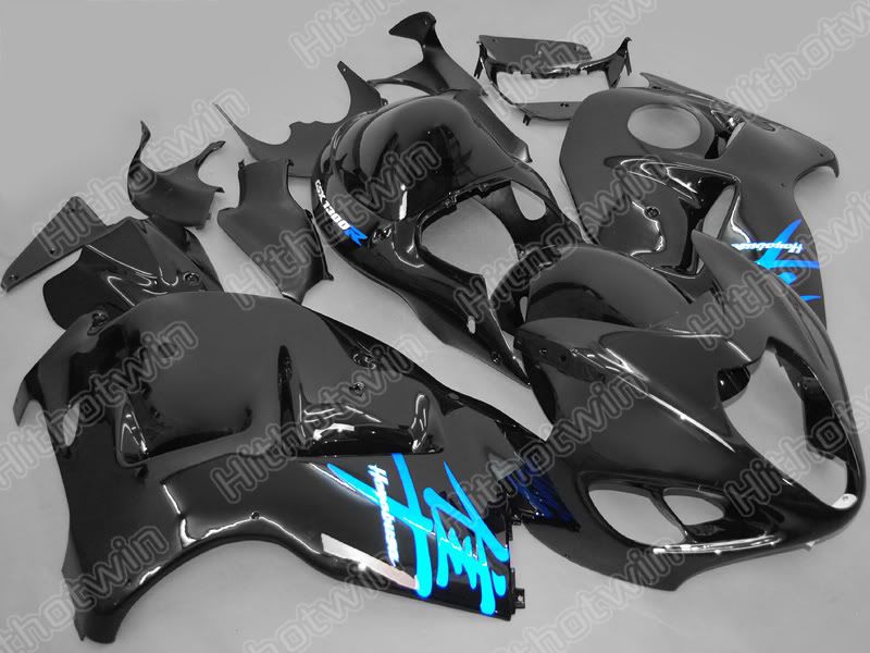 Injection mold fairing kit for SUZUKI GSX1300R hayabusa 1996 - 2007 GSX 1300R 96 - 07 blue/black